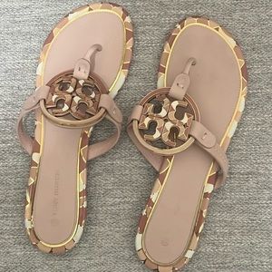 Tory Burch Enamel Miller Sandal